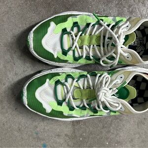 Sorel Alfred Coffee Matcha Green and White Kinetic Breakthru Tech Sneakers